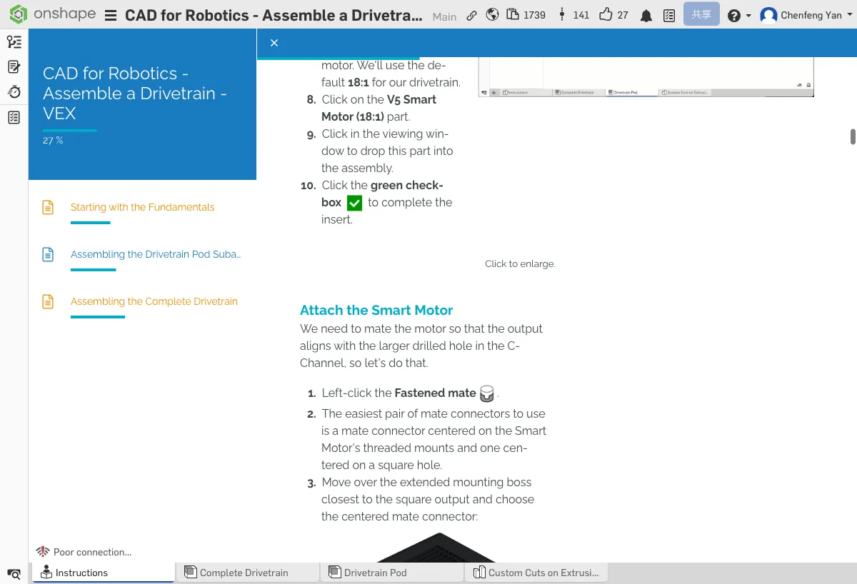 安装链轮和链条